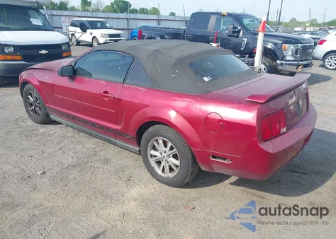 2006 Ford Mustang V6 из США, поврежденный, VIN 1ZVFT84N365190097